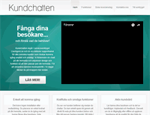 Tablet Screenshot of kundchatten.com